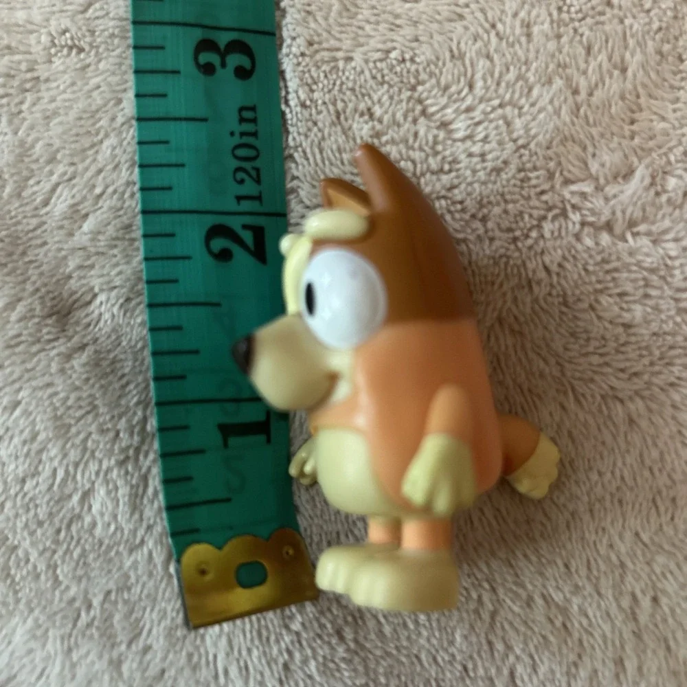 Bluey Friend Bingo‎ Dog Action Figure Replacement Figure 2 Inch Brown & Tan